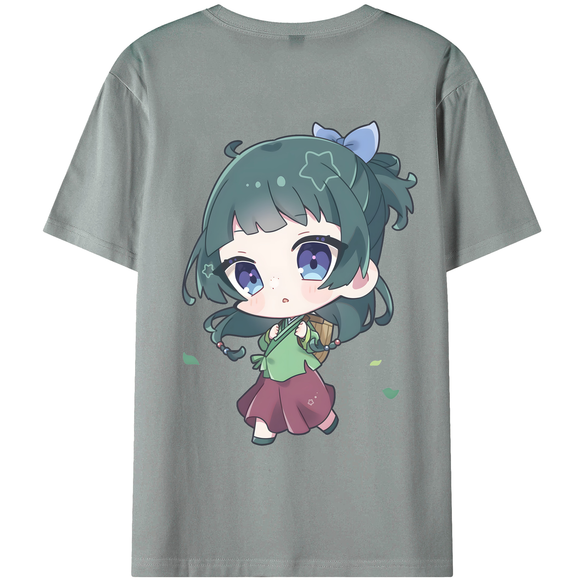 （画像用） 薬屋のひとりごと The Apothecary Diaries 綿100％ メンズ半袖Tシャツ（バックプリント） 通気性